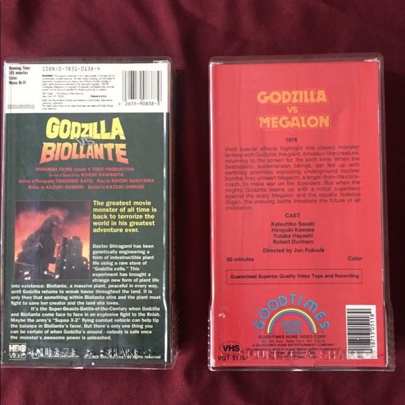 A set of 2 Godzilla Movies - Picture 2 of 6